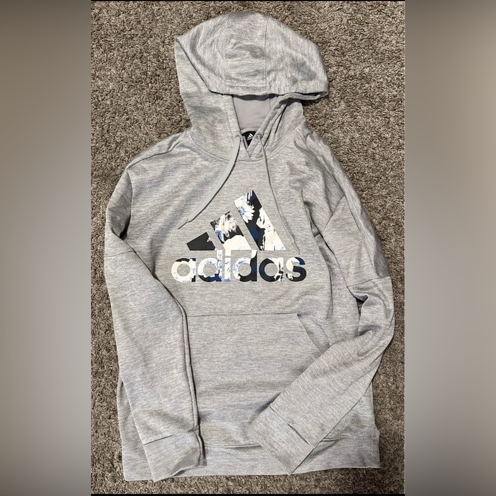 Adidas Gray Women's Hoodie